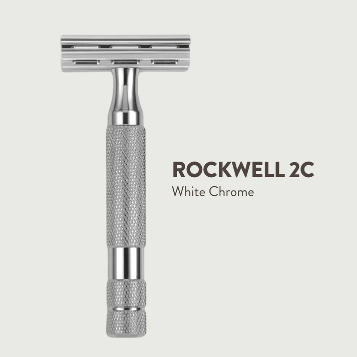 Rockwell 2C Adjustable Razor – Chrome Finish